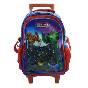 کوله پشتی چرخدار 40 سانتی Justice League مدل Rainbow Max - Backpack - Trolly Bag - Justice League _کوله پشتی